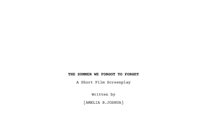 be your movie scriptwriter screenplay feature film TV script and youtube scripts